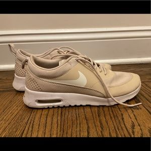 Beige Nike AirMax sneakers- Size 8.5!